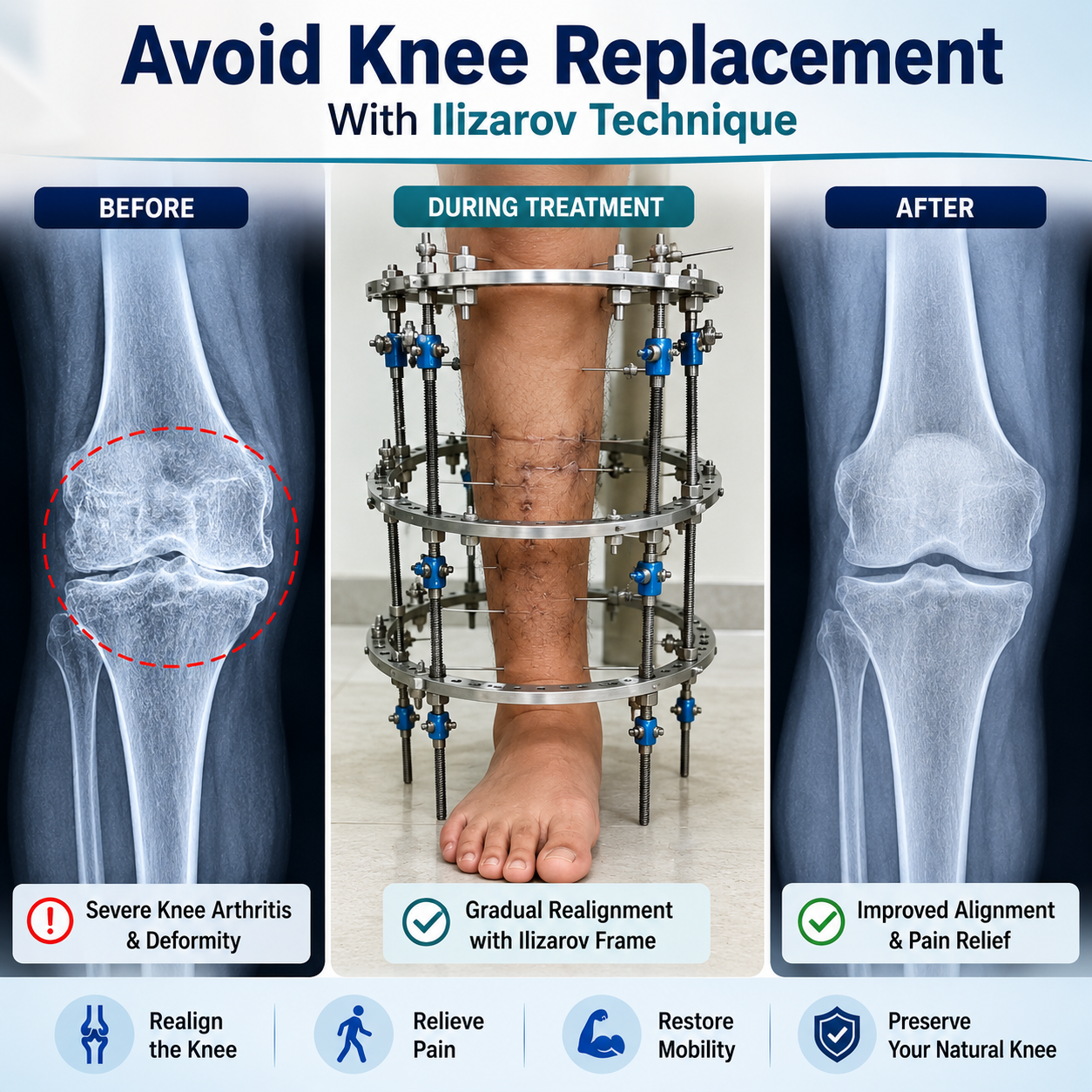 Avoid Knee Replacement